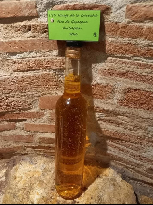 Floc blanc de Gascogne au safran - 0,5l