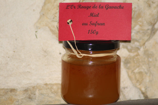 Miel d’acacia au safran  - 150g