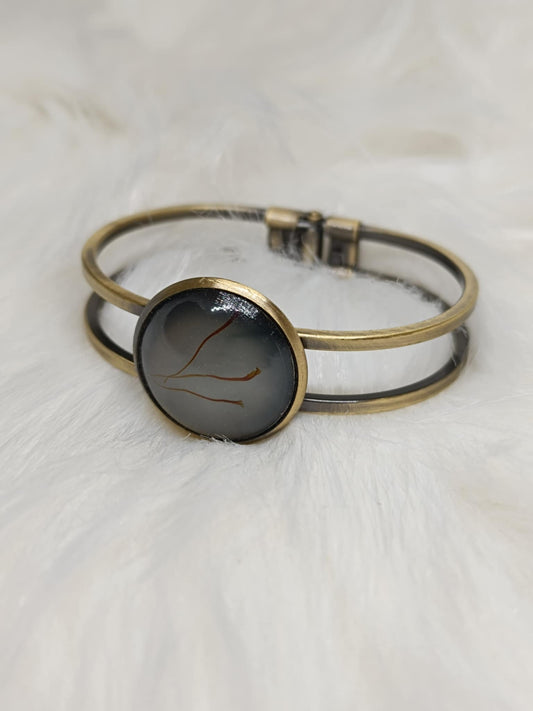 Bracelet Bronze Rond  ( cuivre et fer )